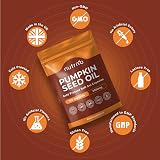 Nutrivo Pumpkin Seed Oil Capsules 3000mg | 120 Soft Gels | UK Made view 7