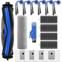 Replacement Accessories Kit for ECOVACS DEEBOT X9 pro Omni / x9 pro Vacuum Cleaner, 1 Main Brush,6 Side Brush,4 HEPA Filter, 