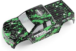 HAIBOXING RC Car Spare Parts,1/18TH Trcuk Body Shell Orange or Green Apply to 2020 New Version 18859,18858 (Green)