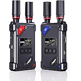 Vrriis Wireless Video Transmitter and Receiver with UVC Out for Live System,Manual Switching of 20 Channels,Wireless Video Transmission System 1500FT Los Range,0.05s Delay,Up to 5 Devices(1TX+1RX)