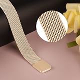Vancle Strap for Fitbit Inspire 3 Rose Gold Stainless Steel Mesh Band view 3