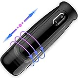 Male Masturbator Electric Automatic Thrusting & Spinning Masturbation Cup with 8 Vibration Modes and 3D Realistic Vagina Puss