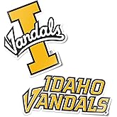 Desert Cactus University of Idaho Sticker Vandals U of I Vinyl Decal Laptop Water Bottle Car Scrapbook (4 Inch Set V1)