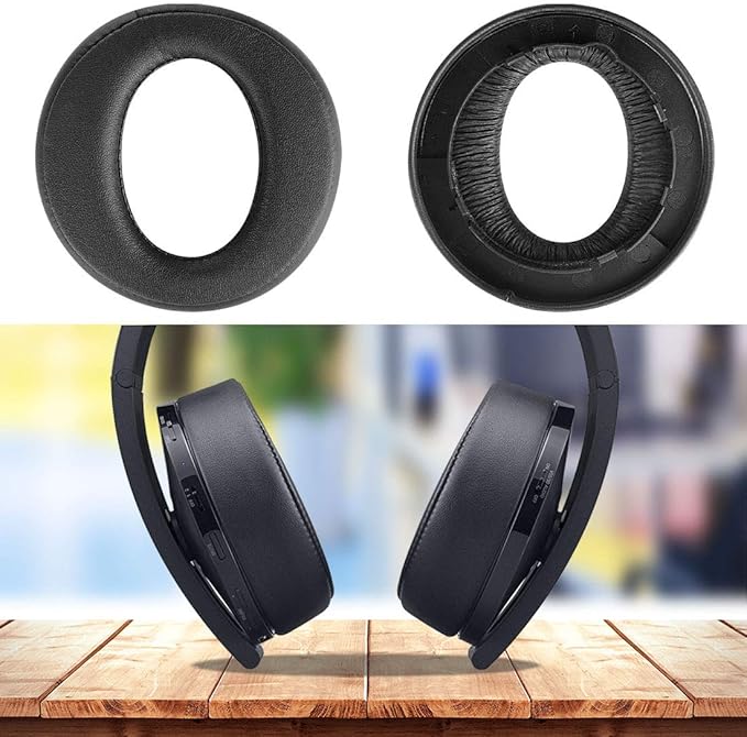 Amazon Geekria Quickfit 互換性 イヤーパッド Sony Play Station Platinum Wireless Headset Ps4 Platinum Wireless ヘッドホンに対応 イヤパッド イヤークッション イヤーカップ ブラック Geekria 家電 カメラ
