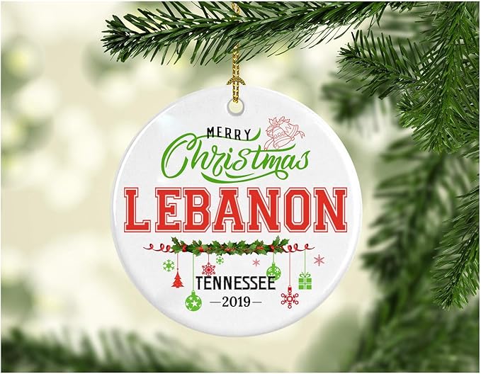 Amazon.com: Christmas Decorations Tree Ornament - Gifts Hometown State