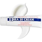 STRATUS PHARMACEUTICALS Urea 20% Cream with Vitamin E, 3 oz | Developed for Severe Dry, Rough, Bumpy, and Scaly Skin, Moisturizer and Gentle Exfoliator for Hands, Feet, Elbows, and Knees