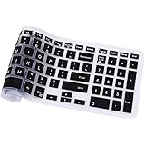 Keyboard Cover Compatible 15.6" Dell Inspiron 15 3000 5000 7000 Series /15.6” Dell G3 G5 G7 Series /17.3" Dell Inspiron 17 5000 Series /17.3” Dell G3 Series /2018 Dell Inspiron 15.6" 17.3" -Black