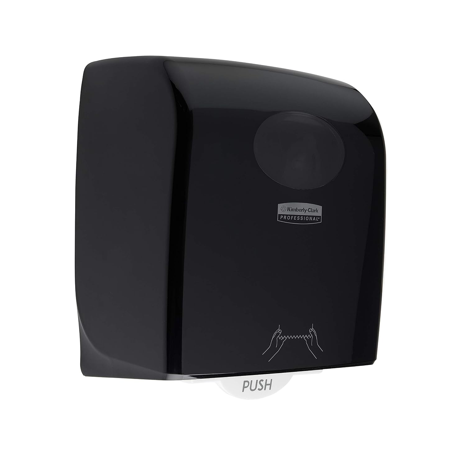 Aquarius 7376, Rolled Hand Towel Dispenser, Black, 1 x 1 Dispenser, White - Image 3