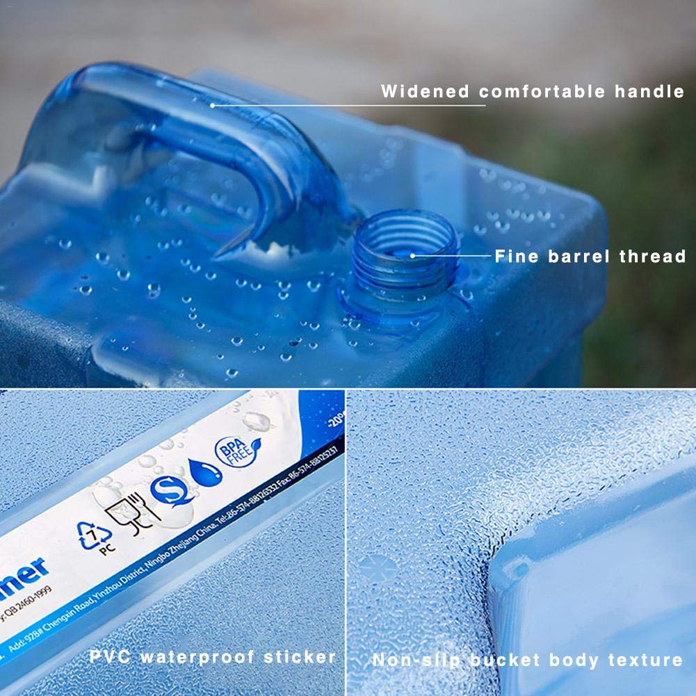 Almacenamiento de agua SinceY Contenedor de Agua Lata De Agua Conteor