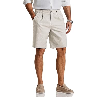 Amazon Best Sellers: Best Men's Pleated Shorts