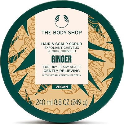 The Body Shop Ginger Scalp & Hair Scrub 240ml Exfoliating Dandruff Vegan