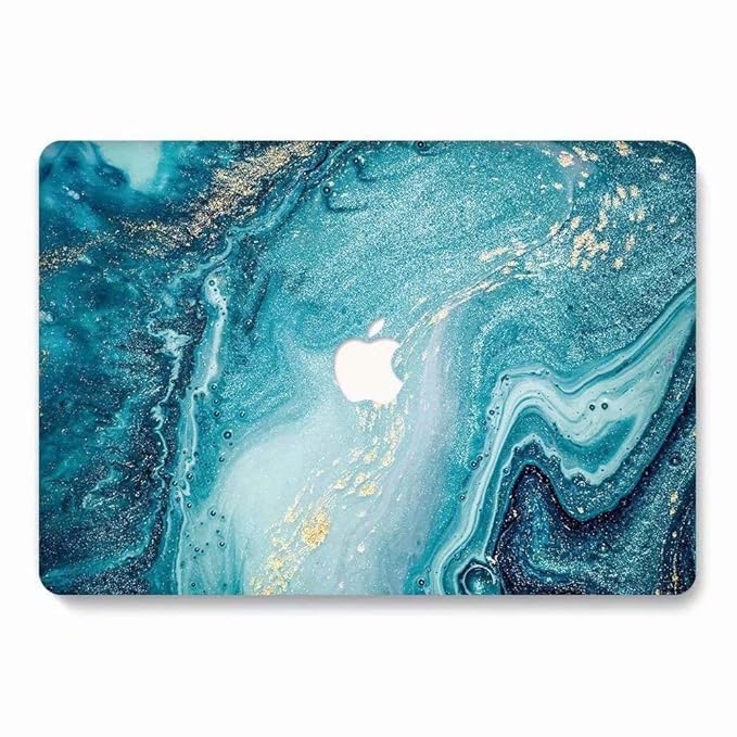 AQYLQ MacBook Air 13 Hülle, Super dünne gummierte beschichtete Laptop Hülle Schutzhülle für Apple 13 Zoll MacBook Air 13.3'Mo