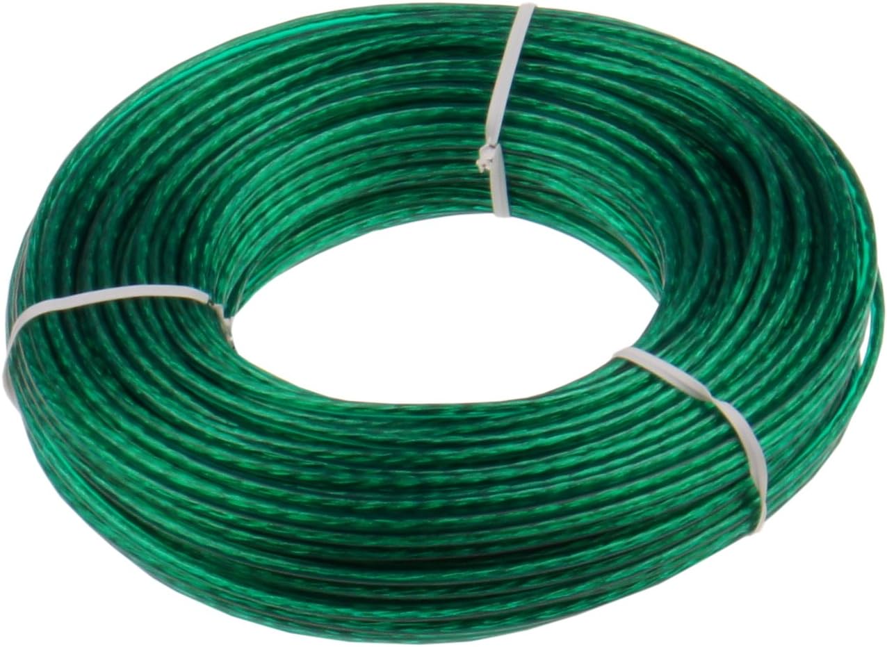 Keim 535007 Steel Rope Washing Line 50 m Plastic 17 x 3 x 3 cm Green