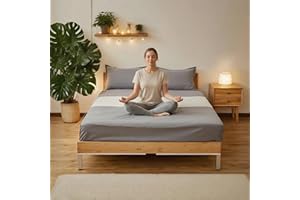 Grounding Well Grounding Sheet with Silver Fiber for Deep Rest & Balance, Fits All Bed Sizes, Organic Cotton and Silver Fiber