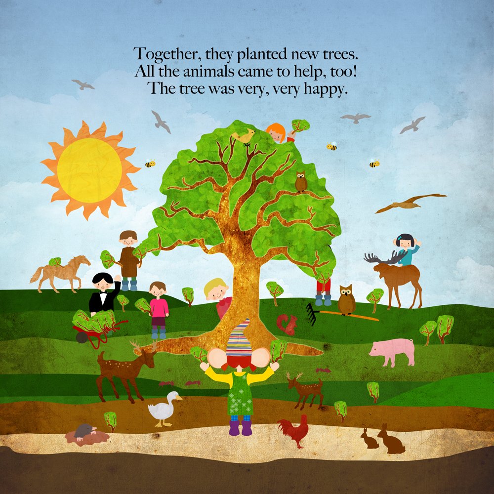 Hannah And The Talking Tree Elke Weiss 9780982674710 - 