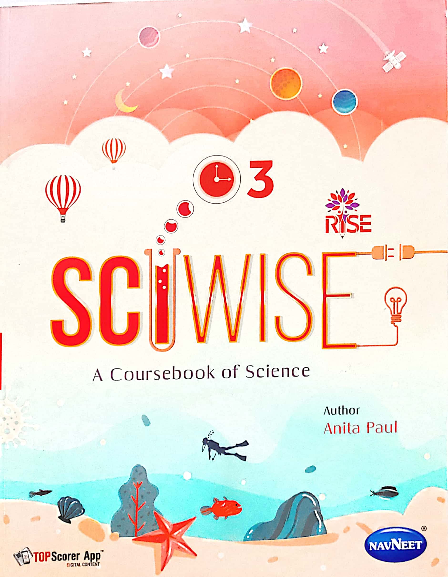 navneet rise sciwise a course book of science 3