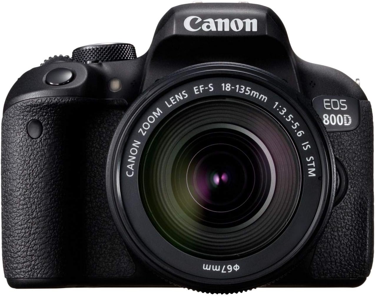 Canon EOS 800D EFS 18135mm F3.55.6 IS STM lens 24.2 MP, DSLR