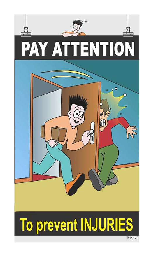Posterkart Office Safety Poster Pay Attention 66 Cm X 36 Cm X 1 Cm posterkart-office-safety-poster-pay-attention-66-cm-x-36-cm-x-1-cm