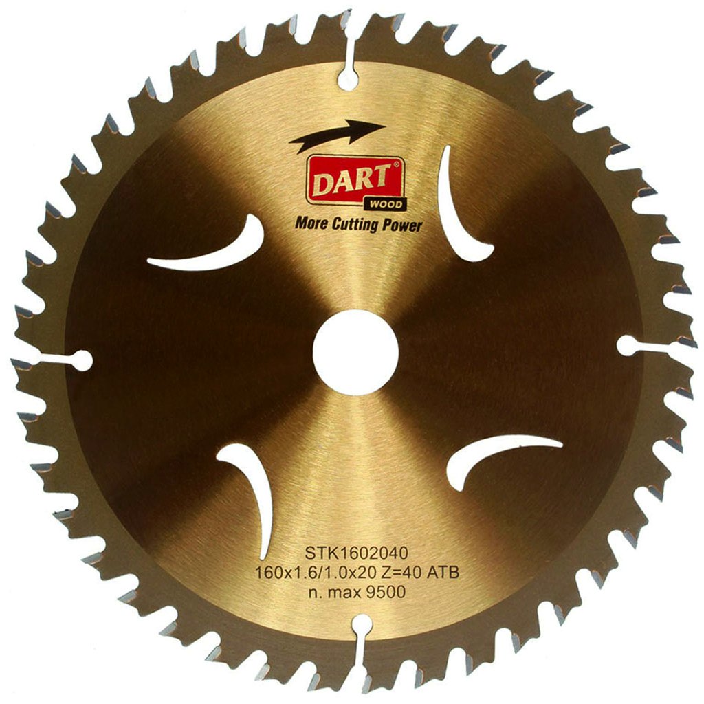DART STK1841640 Circular Saw Blades, Gold