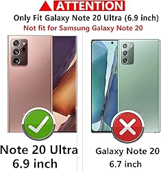 LeYi for Note 20 Ultra Phone Case, Samsung Note 20
