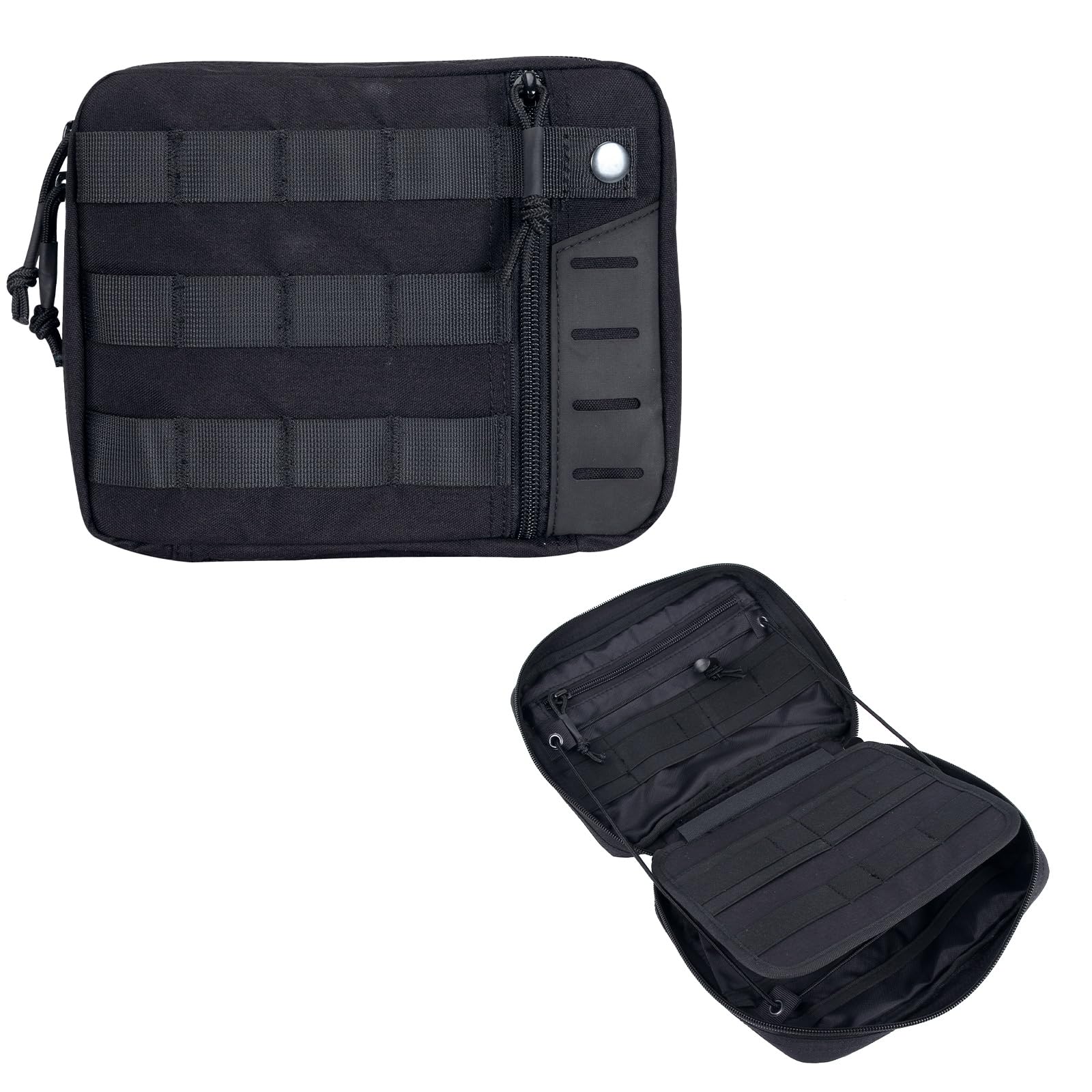 EXCELLENT ELITE SPANKER EDC Pouch Tactical Adminmolle Pouches Commanders Pouch Organizer Pocket Tool Bag(Black)