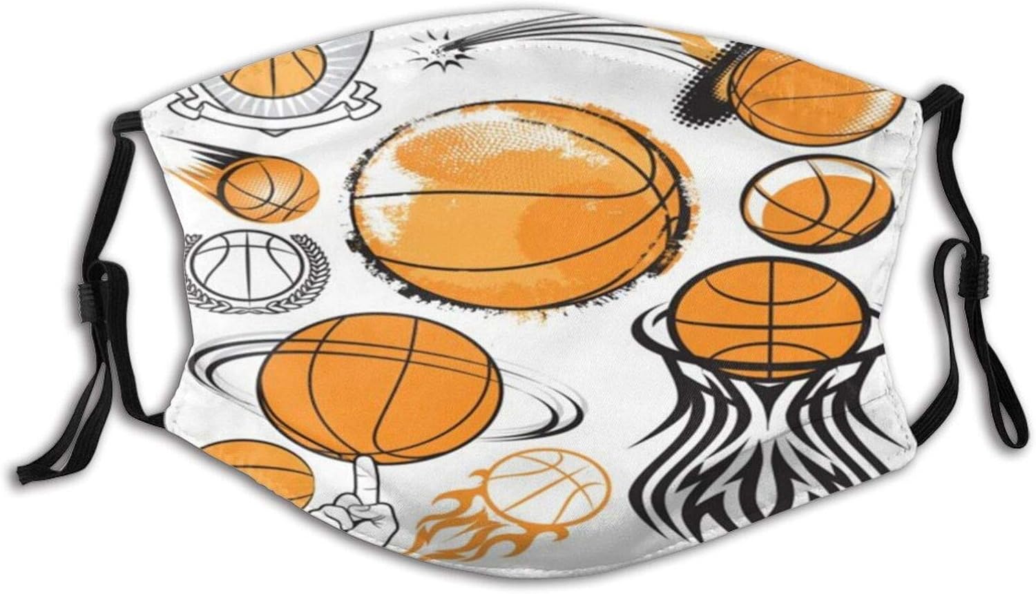 Basketball Sport Face Mask Basketball Mask Fashion Dust-Proof Reusable ...