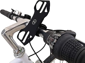 Amazon トリボー Tribow 自転車 サイクリング スマホ 携帯ホルダー ステム用 超軽量 シリコン製 取付 取り外し簡単 脱落防止 360度回転可能 Face Touch Id認証可能 4 5 7インチまでのスマホに対応 アクセサリーホルダー