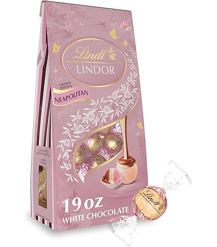 Amazon.com: Lindt LINDOR Spring Neapolitan White Chocolate