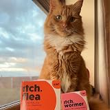 Itch Cat Flea and Wormer Bundle 1kg+ 3 Flea Pipettes 2 Worming Tablets view 7