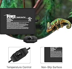 iPower 6X8 Inch 8 Watts Reptile Heating Mat with