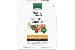 Nutro Natural Choice Adult Dry Dog Food, Chicken & Brown Rice Recipe, 30 lb. Bag
