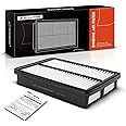 A-Premium Engine Air Filter Compatible with Hyundai Tucson 2005-2009 & Kia Sportage 2005-2010, 2.0L 2.7L, Rigid Panel, Replace# 28113-08000