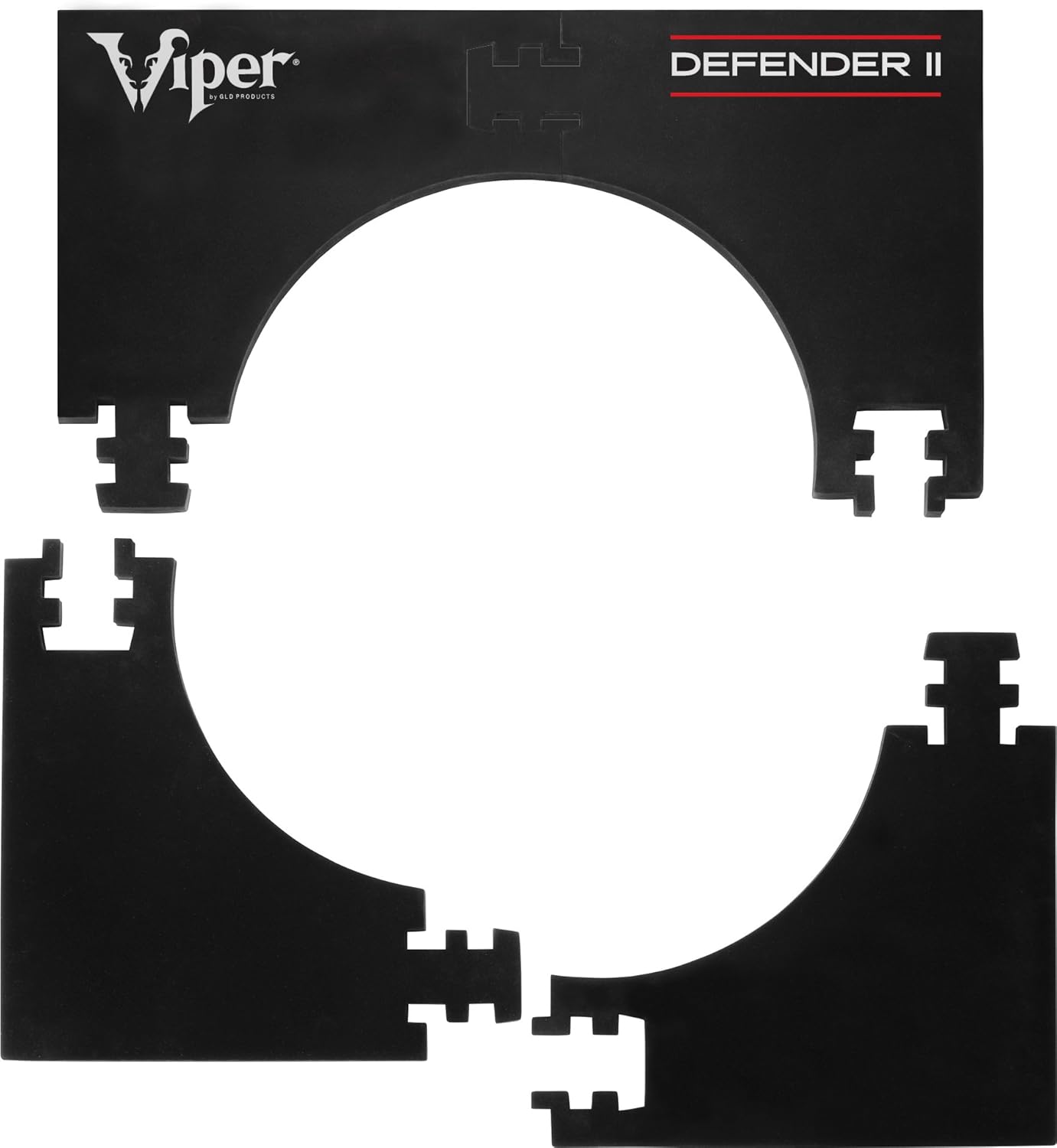 Viper Defender II Dartboard Surround Wall Protector Black, 4.5 x 16.8 x 16.8 inches : Sports & Outdoors