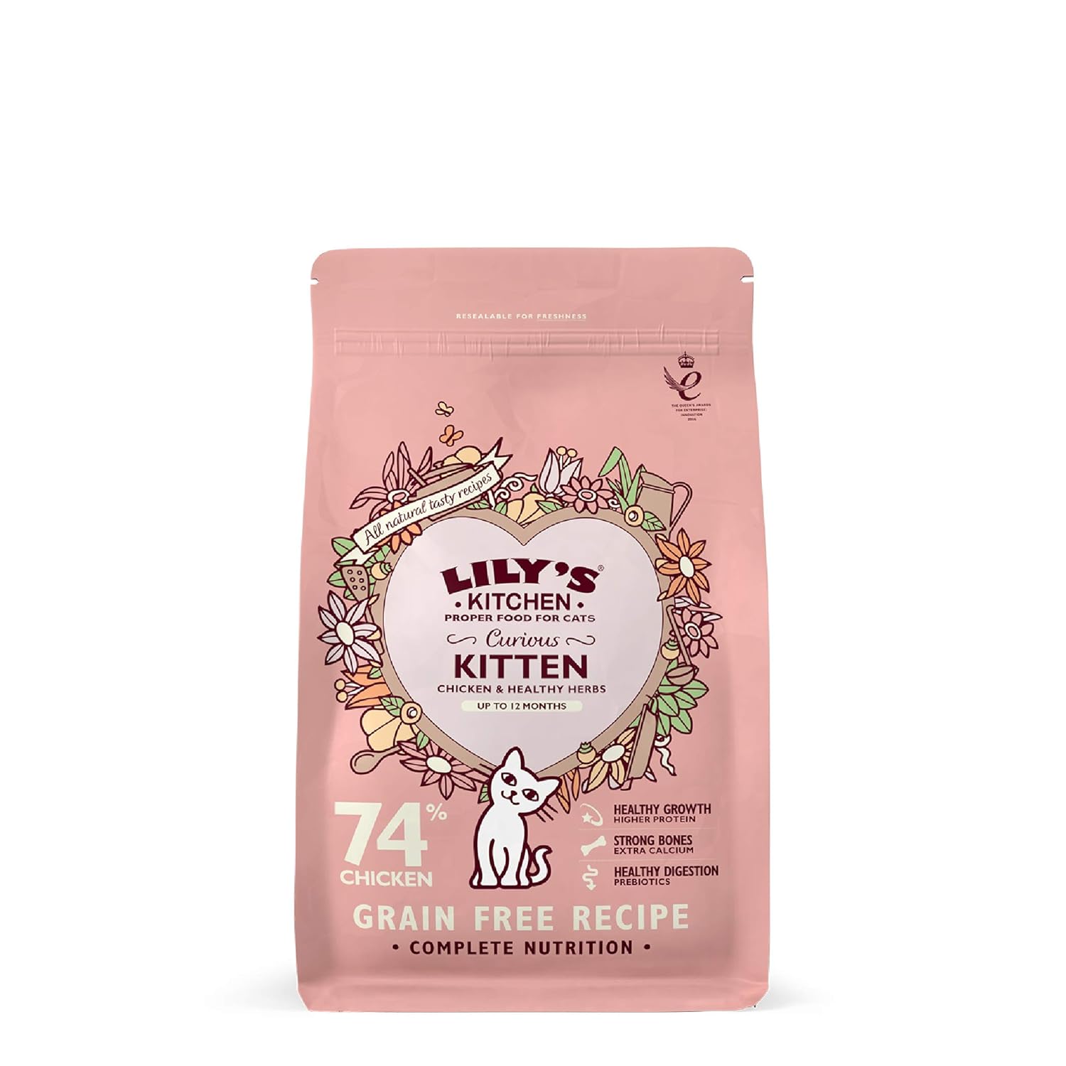 Lily's Kitchen Kitten Chicken Complete Dry Cat Food (4 x 800 g) Amazon.co.uk Pet Supplies