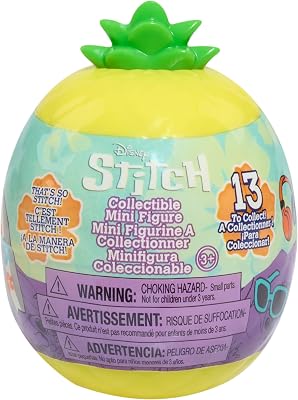 Figuras coleccionables Disney Stitch Es Tan Stitch - Serie 2, estatuilla Sorpresa estilizada de 5 cm, Juguetes para niños a Partir de 3 años