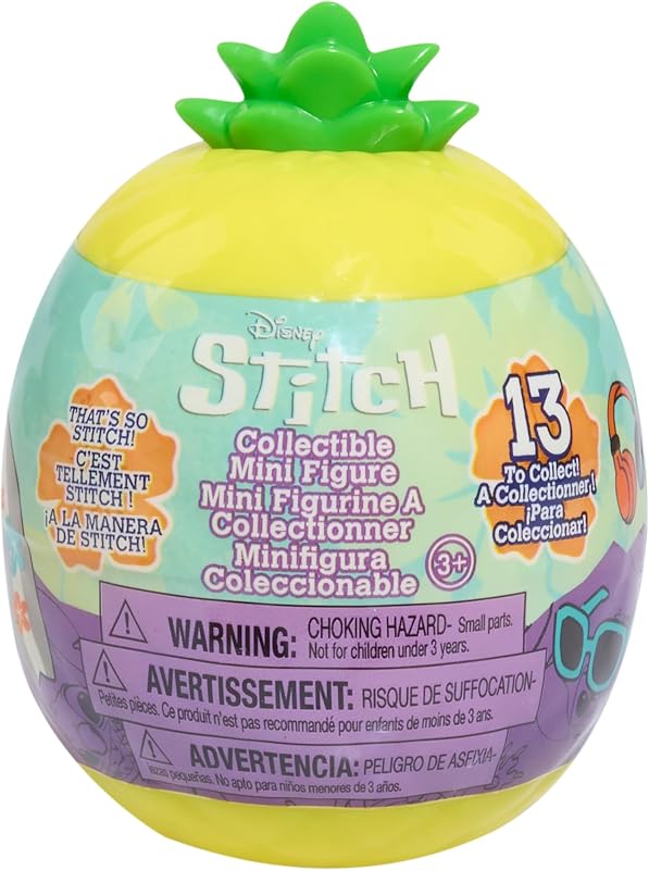 Disney Stitch that’s So Stitch-Sammelfiguren – Serie 2, stilisierte Überraschungsfiguren, 5 cm groß, Kinderspielzeug ab 3 Jahren