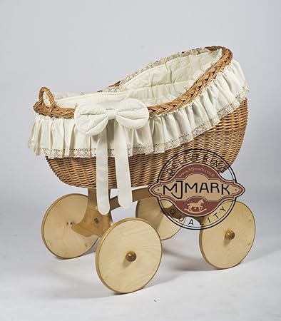 Stubenwagen Komplett Bollerwagen Stubenwagen Babykorb Bianca Ant Cream