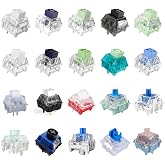 Kailh | Gateron | Outemu Clicky Series Mechanical Keyboard Switches Sample Pack (20pcs)