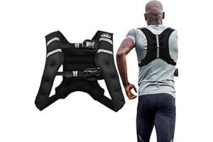 Aduro Sport Weighted Vest Workout Equipment, 4lbs/6lbs/12lbs/20lbs/25lbs/30lbs Body Weight Vest for Men, Women, Kids