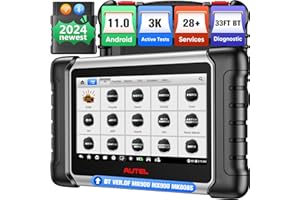 Autel MaxiCOM MK808BT PRO: 2024 Bidirectional Tool Up of MK900/ MX900/ MK808S/ MK808BT/ MaxiCheck MX808S/ MK808Z, 3K+ Active Tests as MK900BT, OE Full Sys, 28+ Services, OS 11, FCA SGW, Support BT506