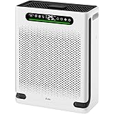 Air Purifiers for Home Up to 2600 Ft², Washable Filter & Air Quality Display, Powerful Turbo Mode Air Cleaner for Pet Hair Odors Smoke Dust