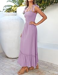 ZESICA Women's 2025 Summer Boho Spaghetti Strap