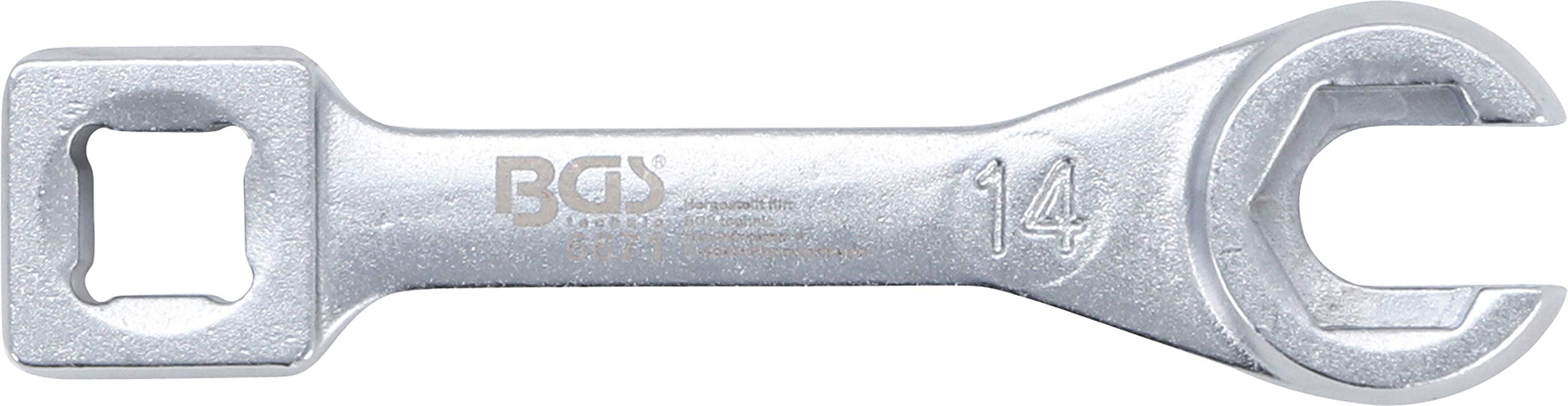 BGS 6671 | Fuel Pipe Wrench | for Toyota and Honda | 14 mm
