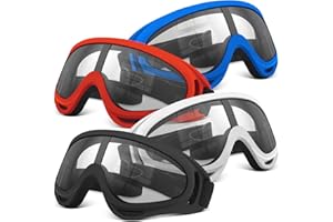 POKONBOY 4 Pack Protective Goggles Safety Glasses Eyewear Compatible with Nerf Guns for Kids Teens Game Battle