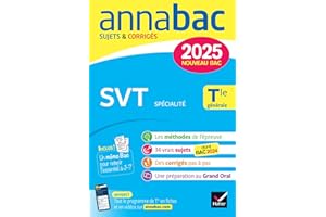 Annales du bac Annabac 2025 SVT Tle générale (spécialité): sujets corrigés & méthodes de l'épreuve de spécialité