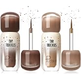 2Pack Waterproof Faux Freckle Pen - Buildable Sun-Kissed Makeup with Ultra-Fine Tip, Natural Looking Fake Freckles, Long-Lasting &amp; Smudge-Proof for All Skin Tones