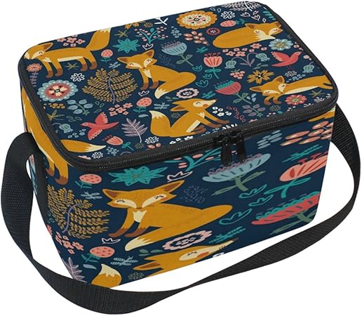 fox lunch bag
