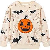 HILEELANG Boy Sweatshirts Crewneck Pullover Cotton Tops Clothing Shirts 2-7 Years