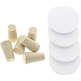 Replacement Stoppers (6 Pack) & Filters (4 Pack) Combo Pack For Toddy Cold Brew Systems, by Essential Values
