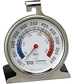 Camco Ofenthermometer Mit Großem Zifferblatt – Edelstahl, Misst 38–316 °C, Für Ofen & Toaster